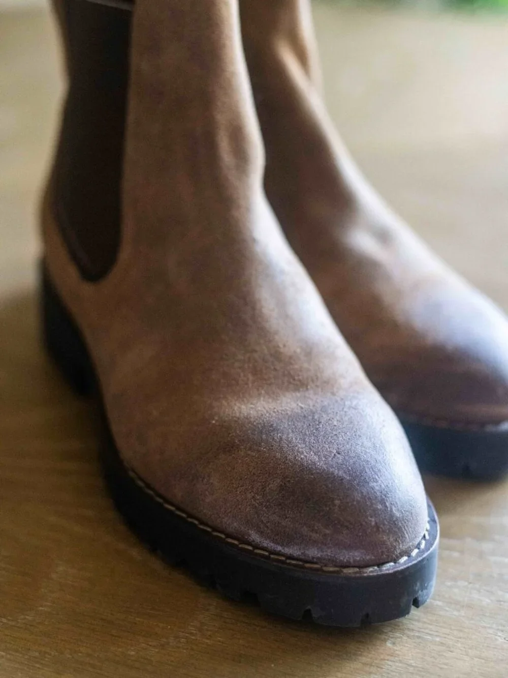 Thursday Boot Company Chelsea Legend boots in Safari Suede Tan